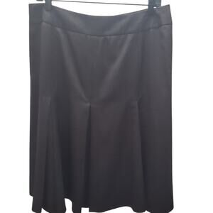 Brown Skirt with Pleats for Ann Taylor Loft  size 10